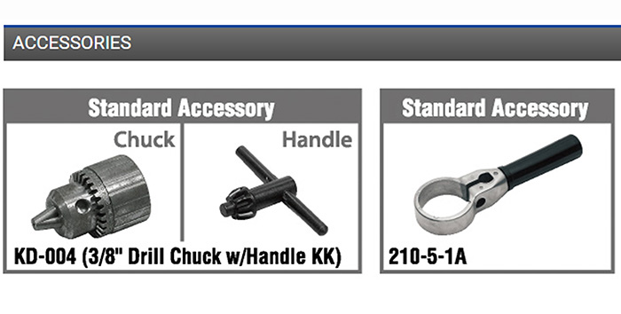 ACCESSORIES-Shinano SI-2015AD-Drill